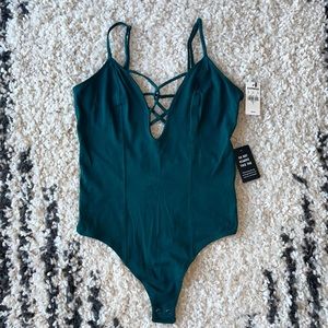 Express - Green Bodysuit (Small)